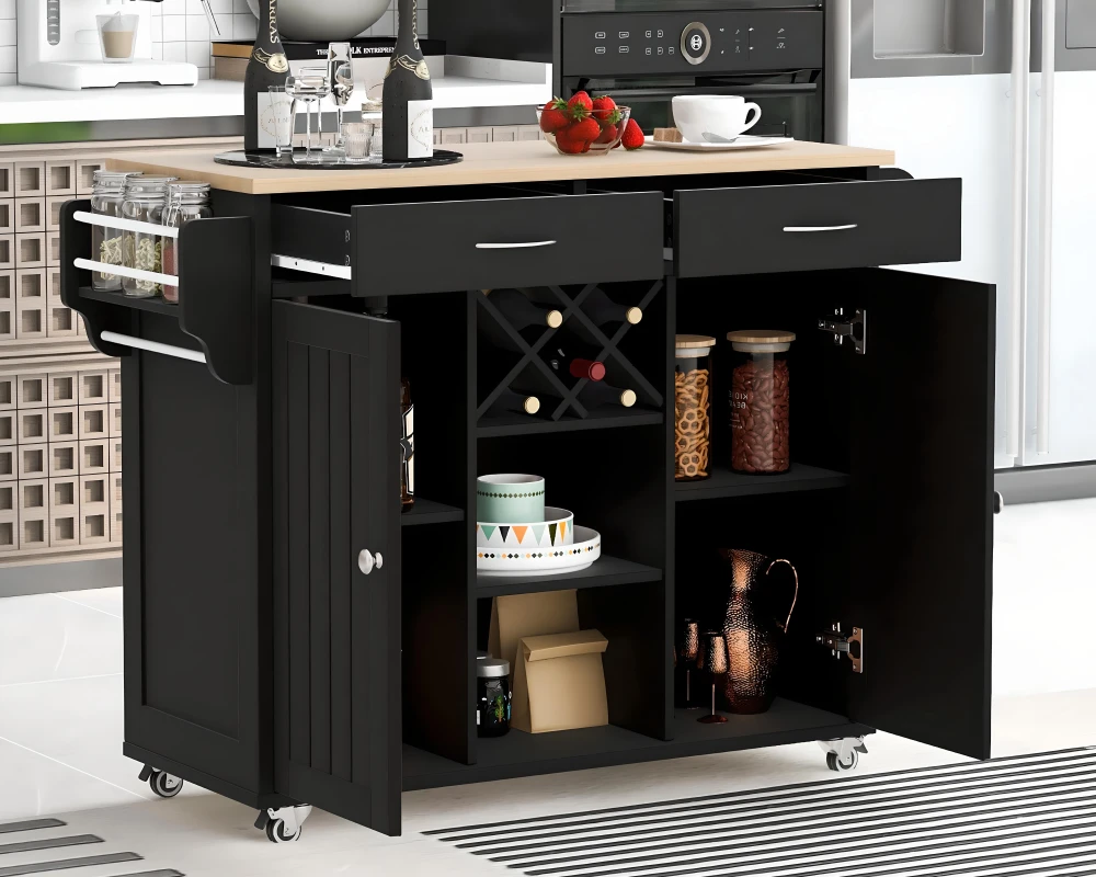 rolling island for small kitchen